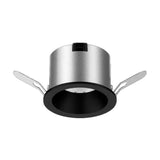 6W ZIGBEE LED-alasvalo SÄIHKE-01 musta, himmennettävä, sisäkäyttöön, IP20, Ø55mm