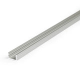 MINI8 LED-profiili 2m, alumiininen pinta-asennettava profiili valaisimille.