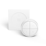 Philips Hue Tap Dial Switch langaton kytkin Hue-valaistuksen ohjaukseen, seinälle asennettava muotoilu