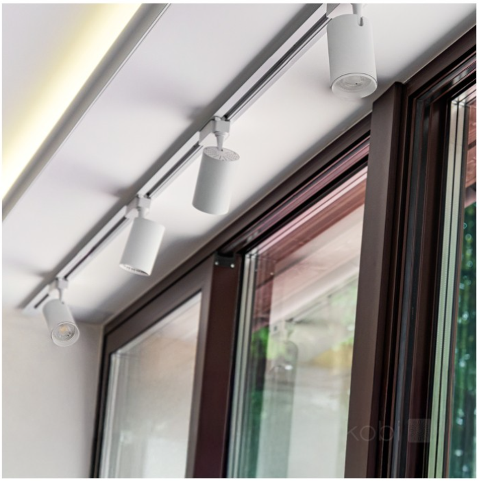 NEXTRACK GO 1-vaihekiskopaketti 1 m – 4×GU10