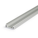 PINTA14 LED-profiili 14mm LED-nauhalle, alumiininen 2m pitkä lista, matala 9mm korkea