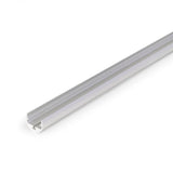 Pyöreä LED-profiili 2m, valkoinen alumiinilista LED-nauhoille, käyttö huonekaluissa ja vitriineissä.