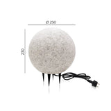 Ball light for outdoor use S size dimensions
