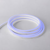 kosteussuojattu RGBW neon strip LED-valonauha, valkoinen LED-valonauha rullalla, 5 metriä, suunniteltu kosteisiin tiloihin.