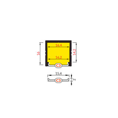 c3-diffuusori-neliö16-profiilissa