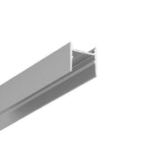 COZY12 LED-profiili 2m, upotettu diffuusori ja minimalistinen muotoilu, täydellinen valaistusratkaisu.