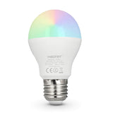 6W E27 RGB+CCT säädettävä älylamppu MIBOXER FUT014, monivärinen LED-lamppu.