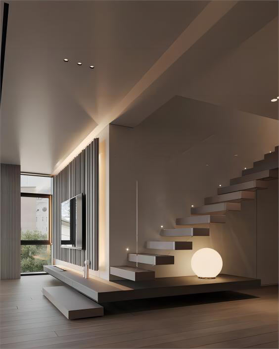 8W GENIE LED-downlight vit/mattsvart 400lm 36°, CRI90 IP20