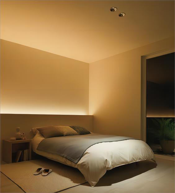 8W GENIE LED-downlight vit/mattsvart 400lm 36°, CRI90 IP20