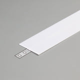 Diffuusori H, 2m liu'utettava kansi LED-profiilin diffuusori asennettuna.