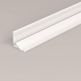 KAAPPI12 LED-kulmaprofiili 2m, valkoinen LED-profiili asennukseen.