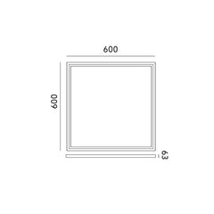 klik-led-paneelin-pintakehys-60x60-63mm-mitat
