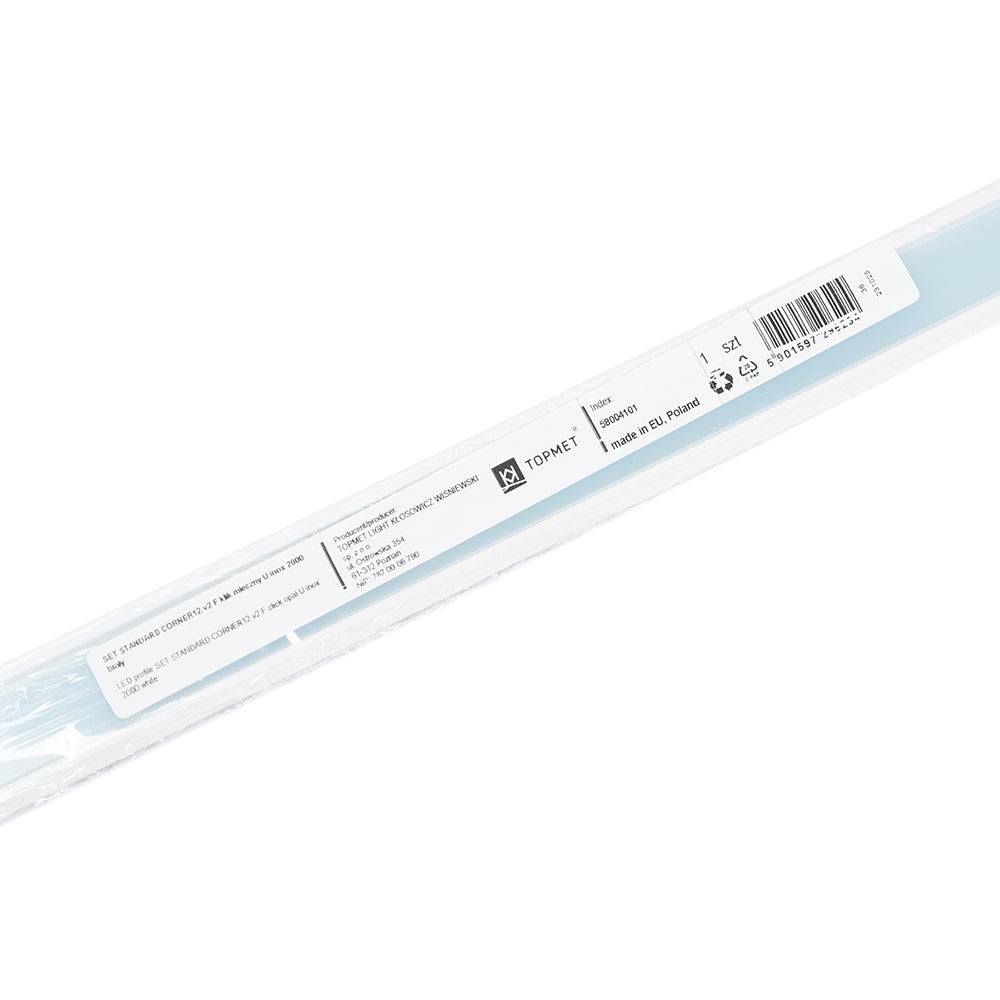 KULMA12 LED-profilset vit, 2m