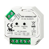 TRIAC himmennin vastaanotin 400W, kuvassa pieni RF vastaanotin valaisinten ohjaukseen