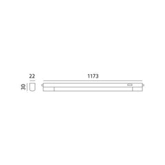 led-yleisvalaisin-14W-mitat