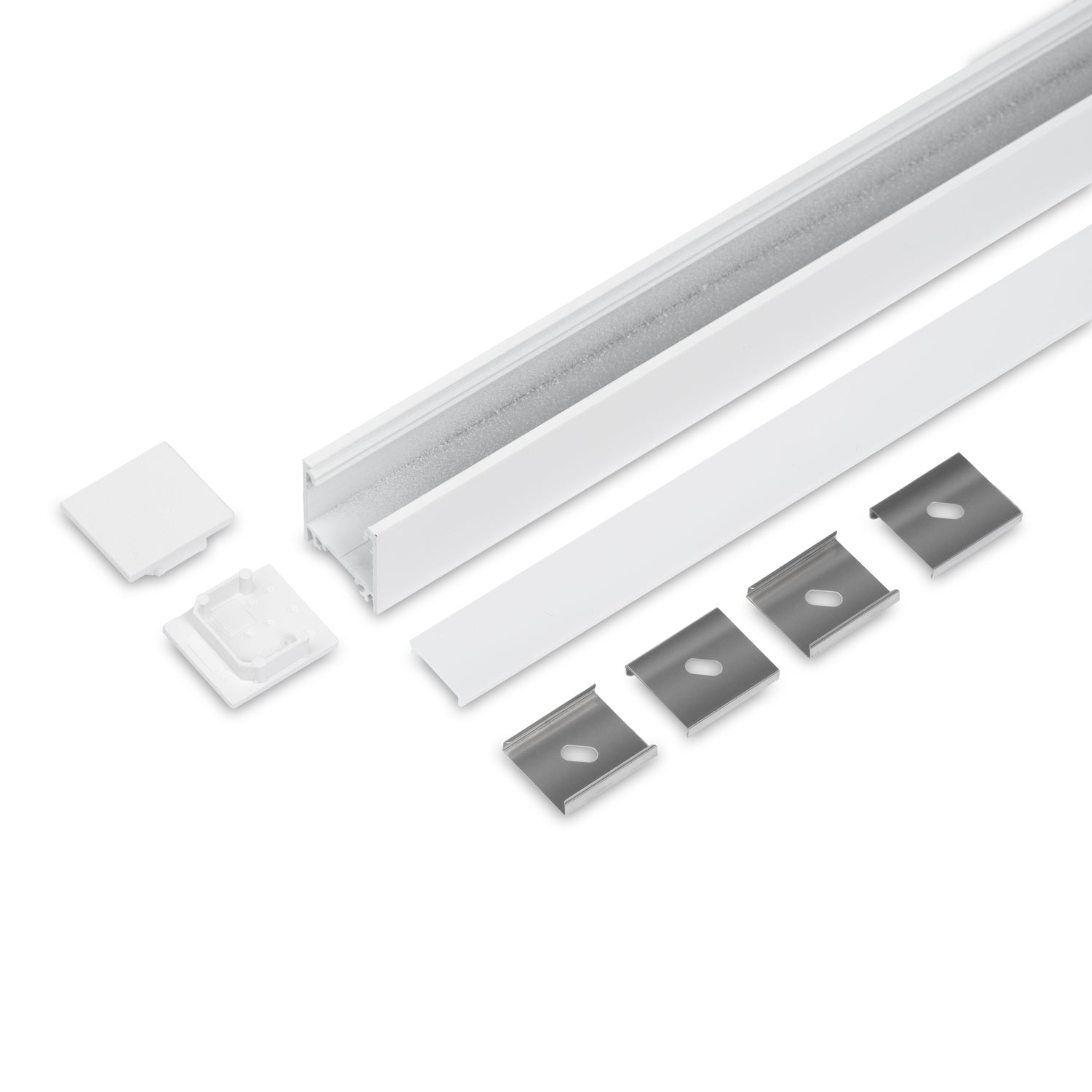 LINJA20 LED-profilset vit, 2m