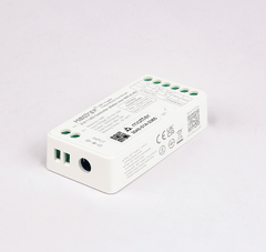MiBoxer SM2 Matter LED-ohjaimen INPUT-virtaliitäntä sekä A+ ja A− liitännät