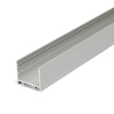 iso korkea LED-profiili 2000mm anodisoitu pinta-asennettava profiili, mitat 33,4 x 29,6mm