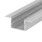 MONI30-05 ISO LED-profiili, uppoasennettava syvä malli, kehyksetön TRIMLESS, 2000mm