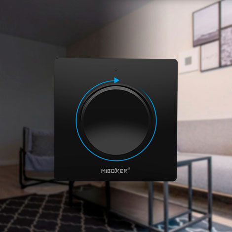Wireless LED-Wheel controller black, dimming and CCT-K1 - Easy RF 2.4G