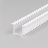 NELIÖ-UPPO16 LED-profiili uppoasennus valkoinen