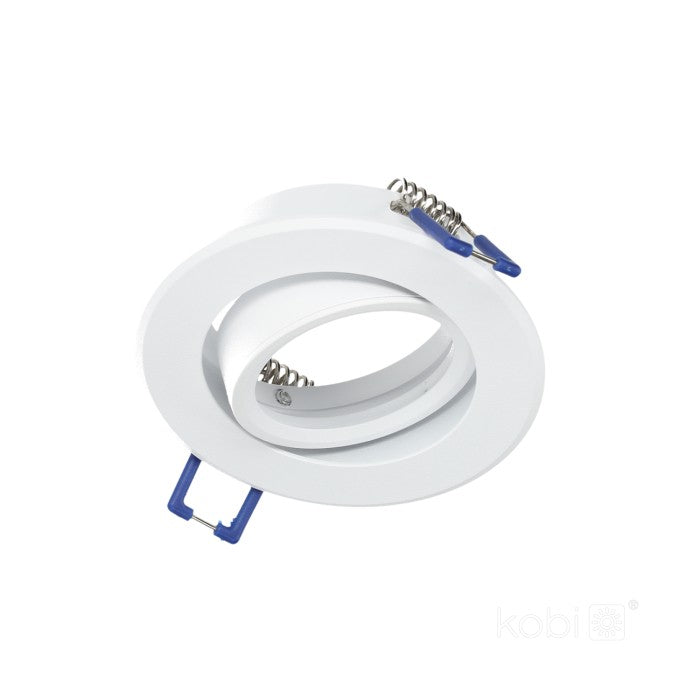 Justerbar downlightram OH29 12V, vit