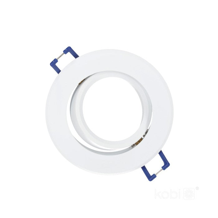 Justerbar downlightram OH29 12V, vit