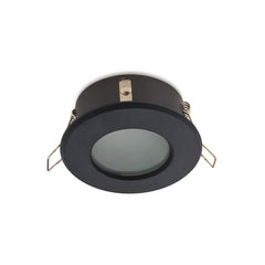 OH34 musta LED-valaisin kylpyhuoneeseen IP44 GU10 ja GU5.3-polttimoille