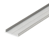 PERUS16 alumiinilista LED nauhalle 2m, leveä ja käytännöllinen pinta-asennukseen, sopii 16 mm LED-nauhalle.