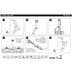 piha-12v-led-pollari-valaisin-asennus