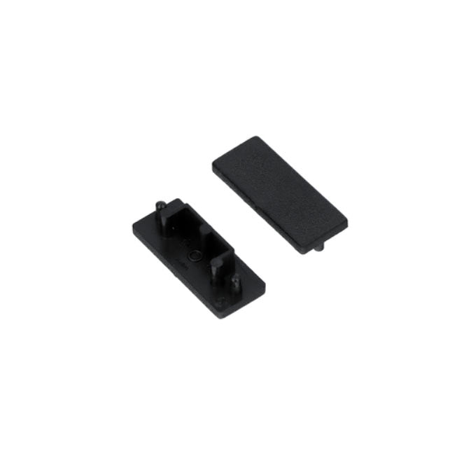 Package end caps for PINTA14.v2 profile, black