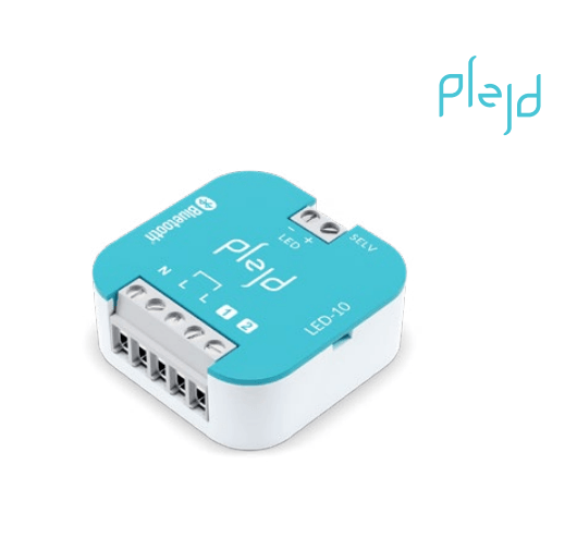 Plejd LED-10 – Bluetooth LED-ohjain himmennin 10W älykäs kompakti laite LED-valaisimille.