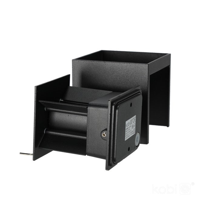 QUERK 2x3W LED-vägglampa upp/ner 3000K, justerbar ljuskägla, IP54