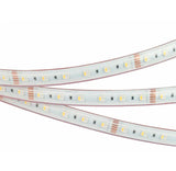 RGBW LED-nauha 3500K, kosteussuojattu IP65, 16,8W/m, 60 lediä metrillä, testattu ja tehokas valaistusratkaisu.