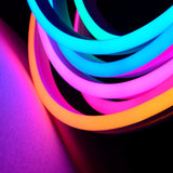 kosteussuojattu 20m RGBW neon-valonauha värikkäissä neonväreissä