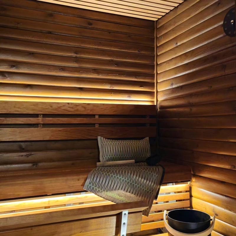 2,5m SAUNA LED-valaistuspaketti - sis. 2,5m SAUNA LED-nauha ja 35W 24V IP67 muuntaja ON/OFF
