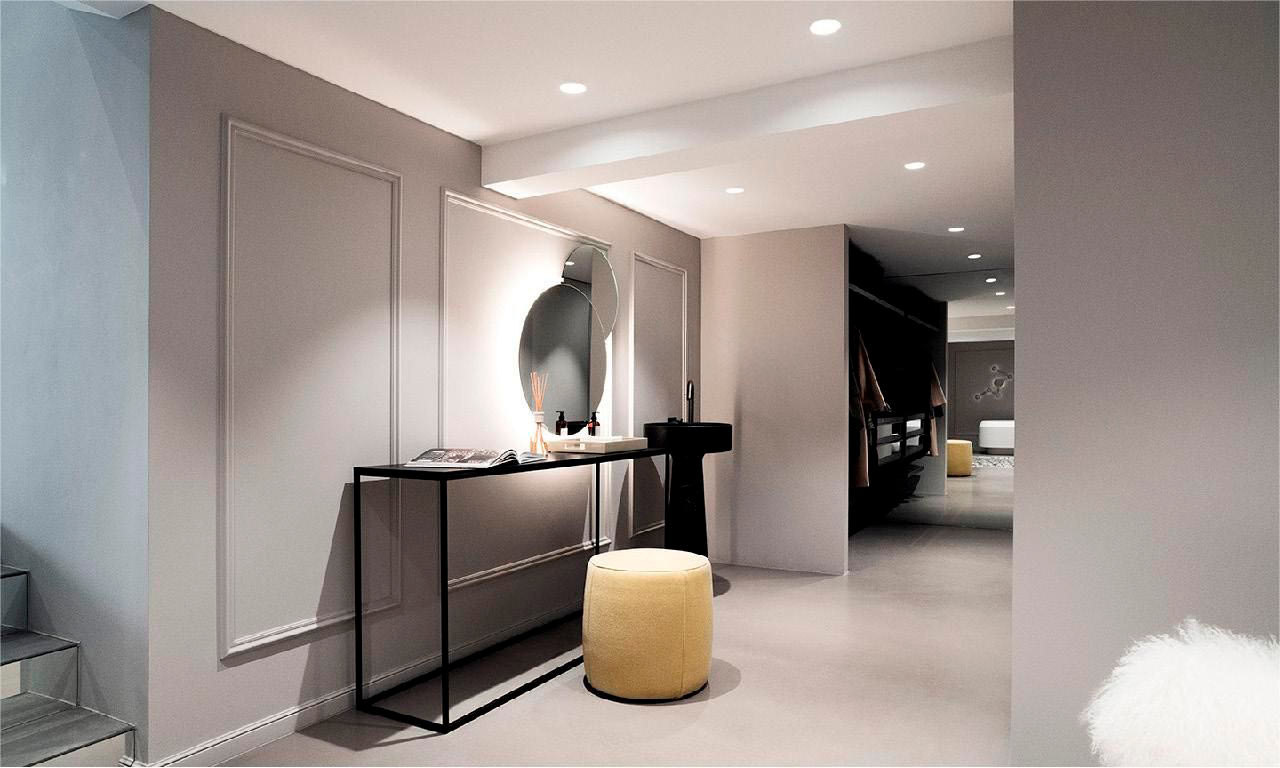 6W SPARK LED-downlight vit, med lins - 3-CCT 3000K/3800K/5000K 495lm, CRI90 IP20
