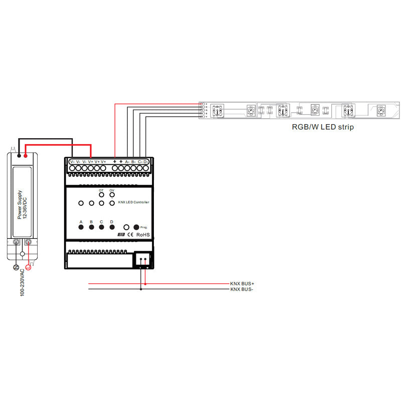 sr-knx11fa-johdotus
