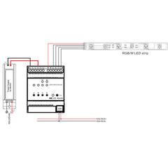 sr-knx11fa-johdotus