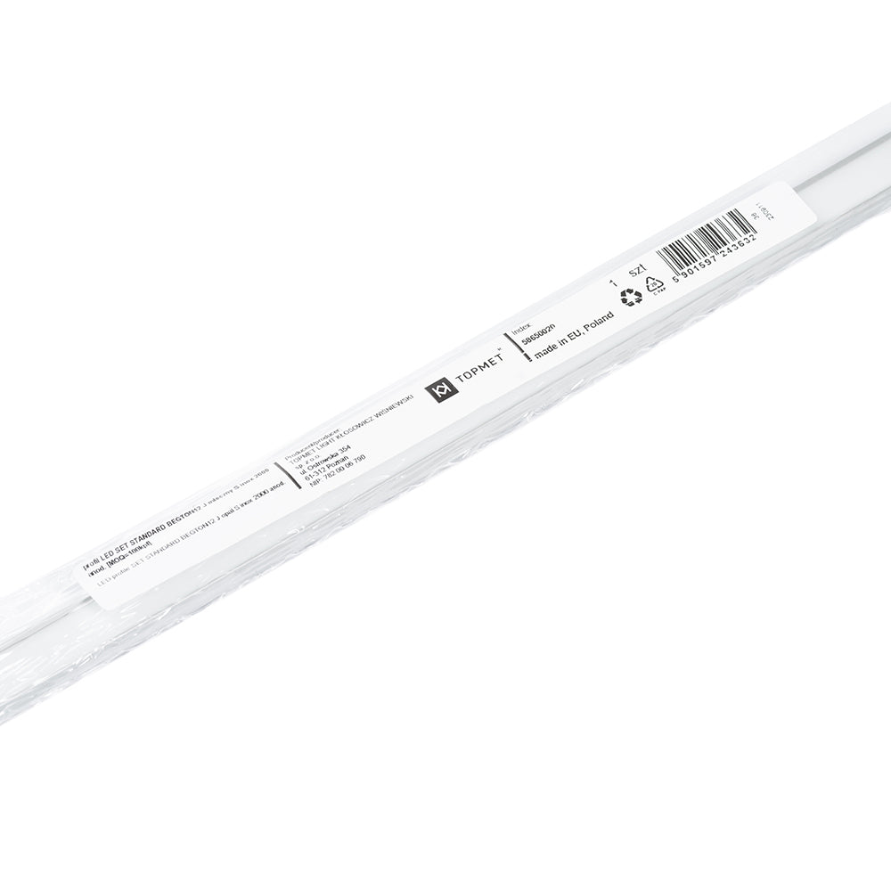 SUORA12 LED-profilset anodiserad, 2m