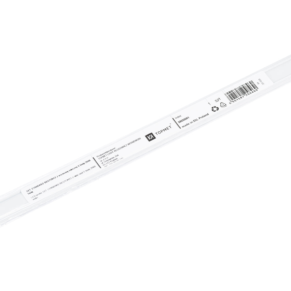 SUORA12 LED-profilset vit, 2m