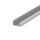 SUORA14 LED-profiili 2m alumiiniprofiili LED-nauhoille, pinta-asennettava, tilava malli.
