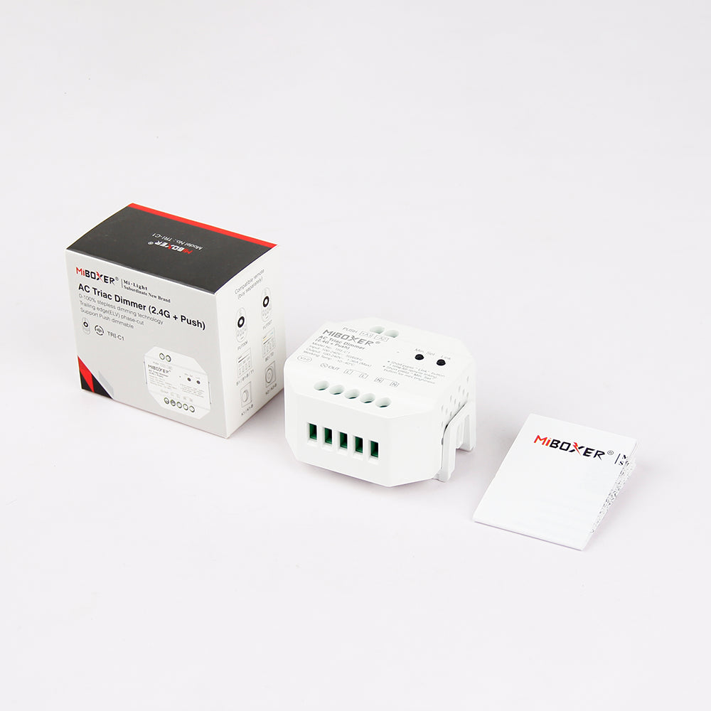230V TRIAC LED-TRI-C1 dimmer/receiver - Easy RF 2.4G
