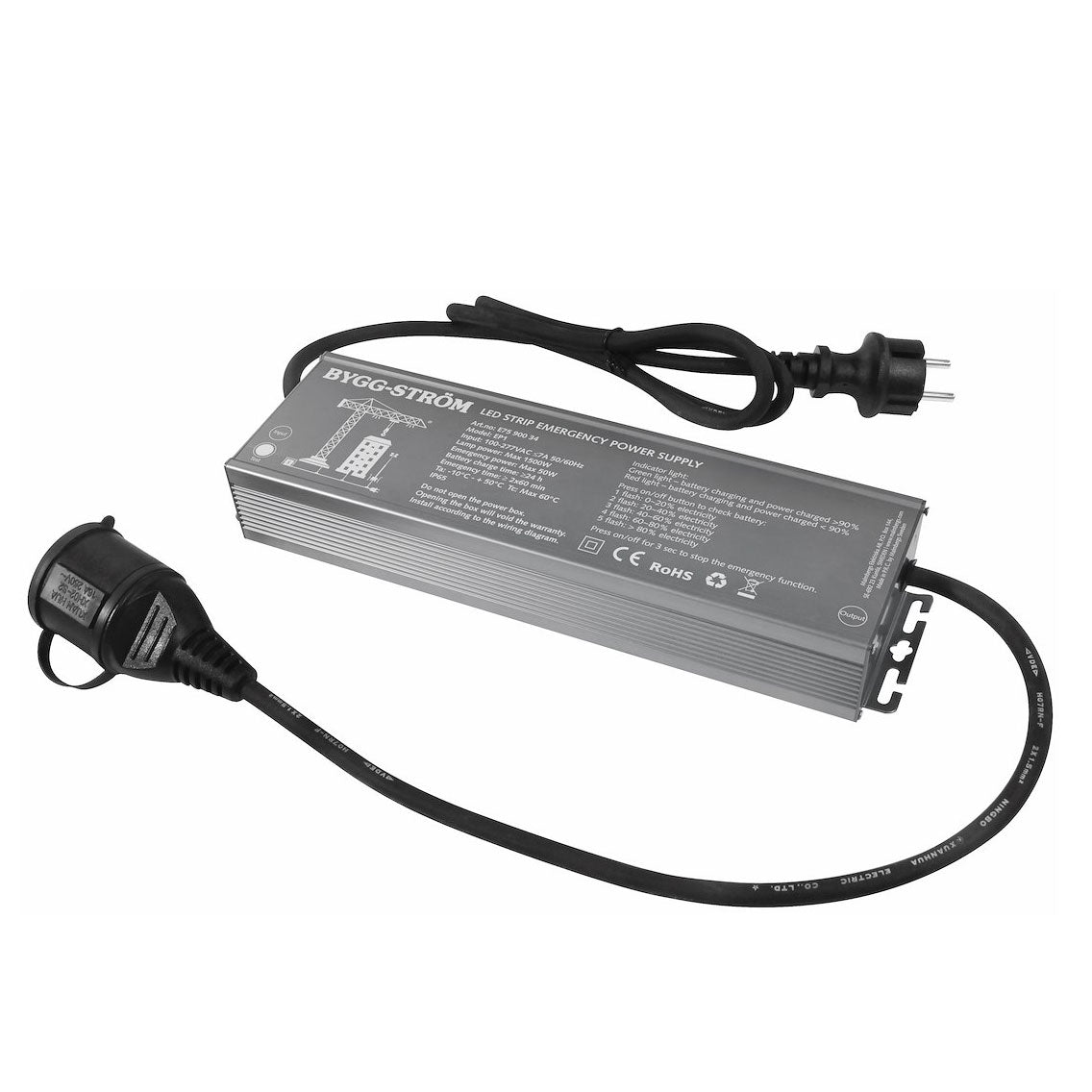 Plug cable 1,2m