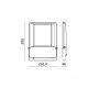 150W LED-valonheitin SEUL 4000K 19500lm
