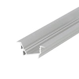 Viisto-uppo14 LED-profiili viistosti valaiseva uppoasennettava led-profiili anodisoitu